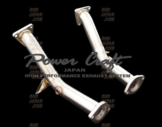 Power Craft Racing Type Straight Pipe Set - Fairlady Z Z33 VQ35HR